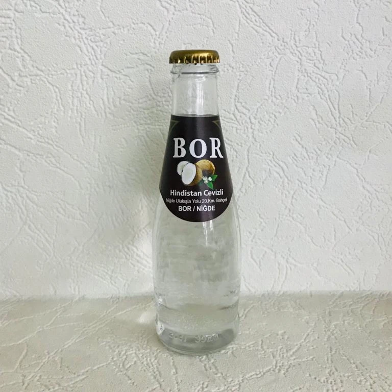 
Glass Botteld Coconut Flavored Carbonated Drink 