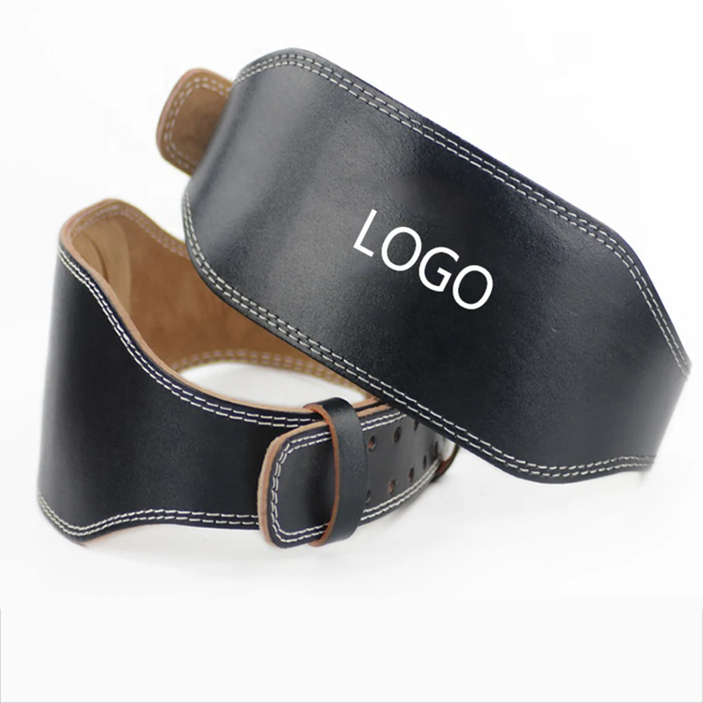 Competitive price Latest model Your own logo Genuine Leather Weight Lifting Belt