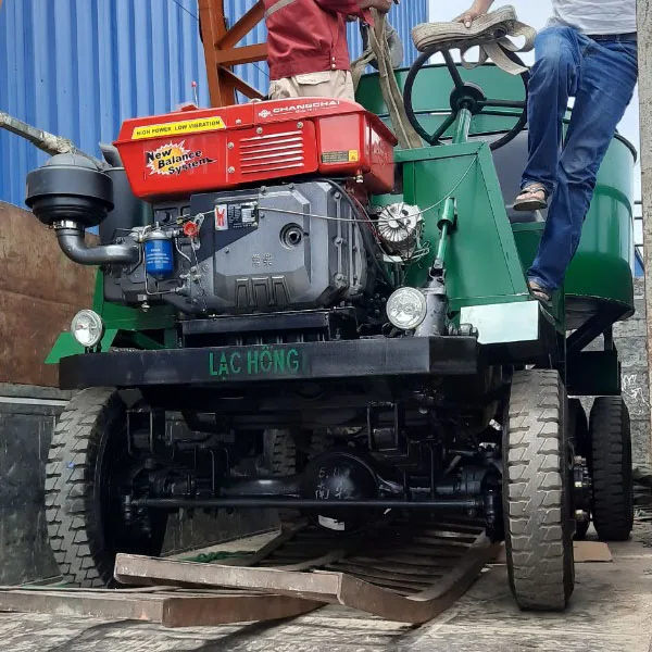 Manufacture mini concrete mixer truck for sale in Vietnam
