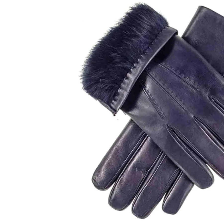 Best Luxury Driving Leather Gloves Dressing Gloves  Winter Fashion Mittens Genuine Leather Gloves For Men Women