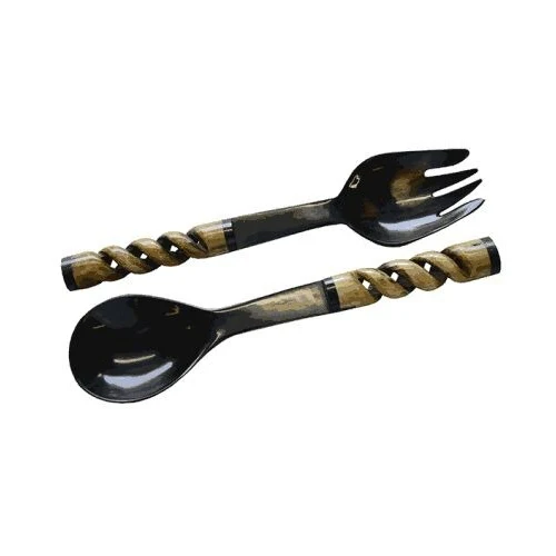 Wholesale Supply Horn Utensils Easy Washable Unique Cutlery Set Made In India Nice Quality Custom Flatware Set At Low Price