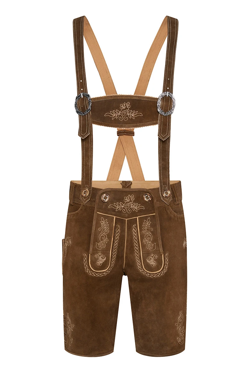 New Arrival customised Bavarian Lederhosen Men Custom Embroidery Hot Sale Lederhosen For oktoberfest Festival German wear