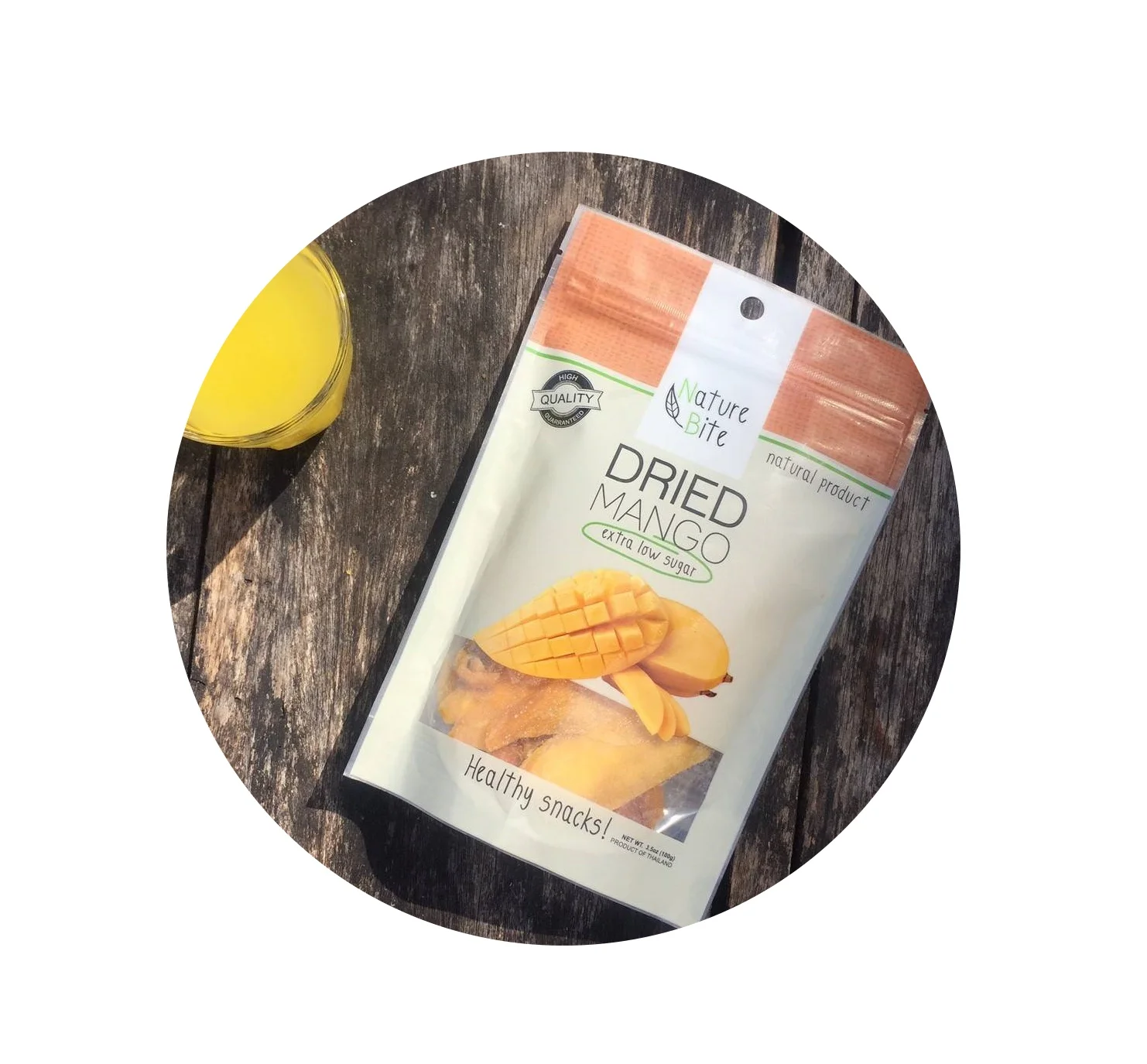 Dried mango low sugar 100g. Product of Thailand