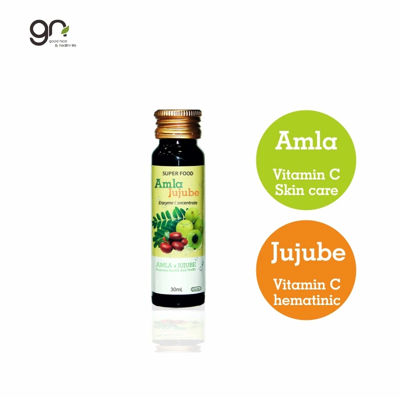  Ферментный концентрат Amla и экстракт jujube косметический напиток 30 мл сделает вашу кожу