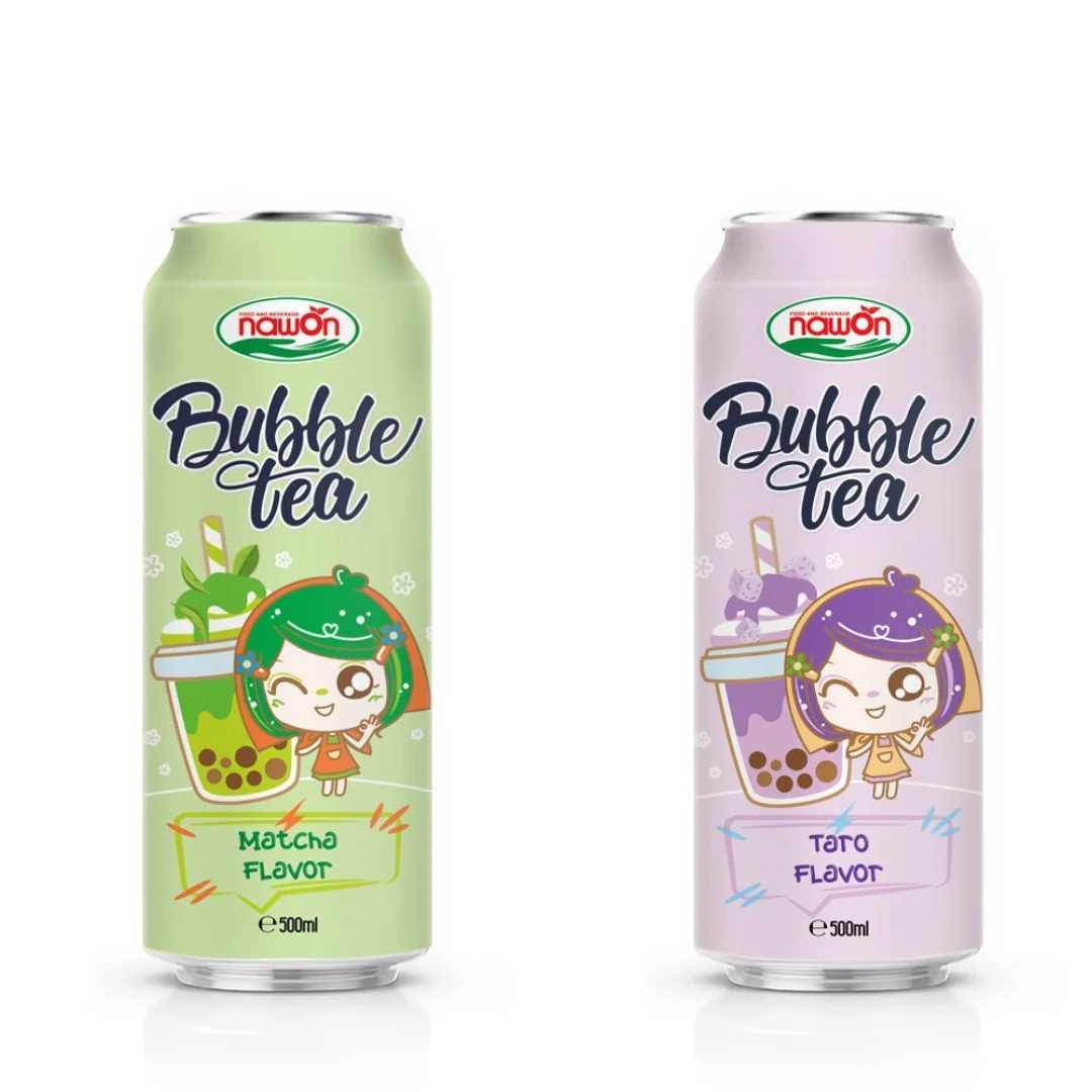 Молочный чай с коричневым сахаром 500 мл бренд навон молочный поставщик частная марка пузырьковый Халяль Кошерный