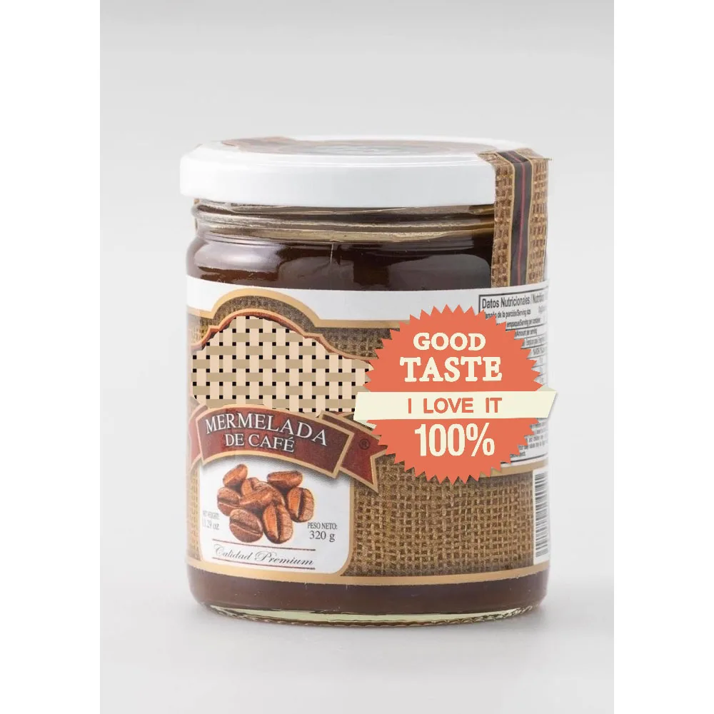 
M&C Frozen Corps coffee jam with prune and vanilla sauce coffee dessert 