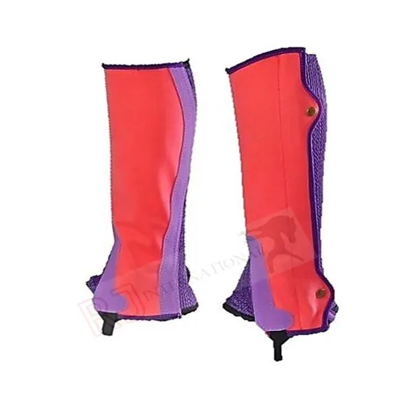 ADULTS HORSE RIDING AMARA SUEDE SHOWING JUMPING GAITERS HALF CHAPS SIZE XS S M L By Riaz Jamal Intel