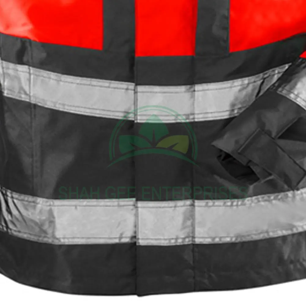 Wholesale Protective Retardant Safety Jacket Working Clothes Waterproof Workwear High  Visibility Workwear Safety Work Jacket