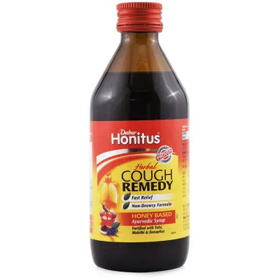 Сироп От Кашля Dabur honите (200 мл) для болей в горле кашля и заложенности груди
