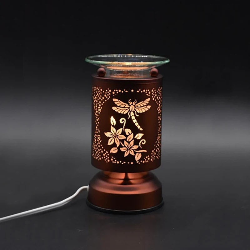 Wholesale Fragrance Aroma Lamp Oil Diffuser Soy  Wax Melt Warmer Burner Electric Touch Table Lamp Candle Warmer Lamp