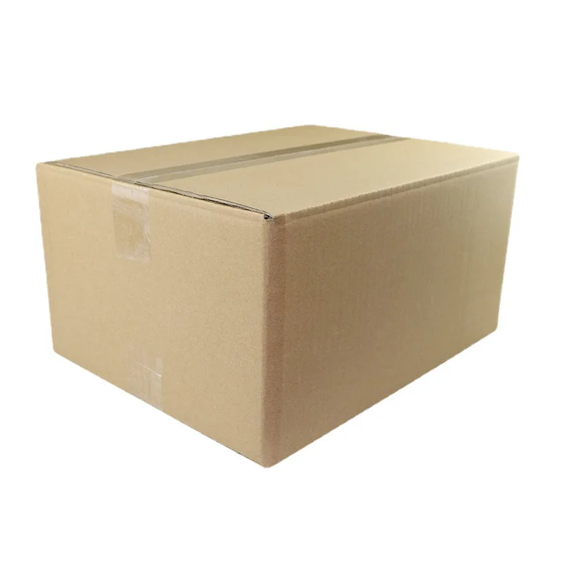 Eco Friendly Factory Direct Custom Logo Printed Corrugated Carton Packaging Brown Paper Box