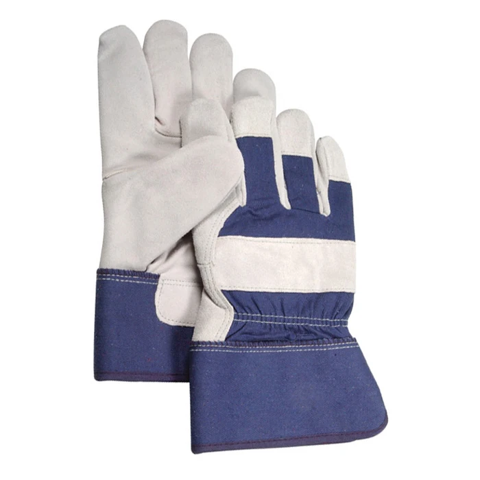 Super Sale Wholesale Double Palm Cowhide leather Working Gloves