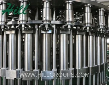 
High Efficiency 4 or 6 Automatic Nozzles Line Filling Machine For Glass and PET Bottle/nozzle of injection machine 