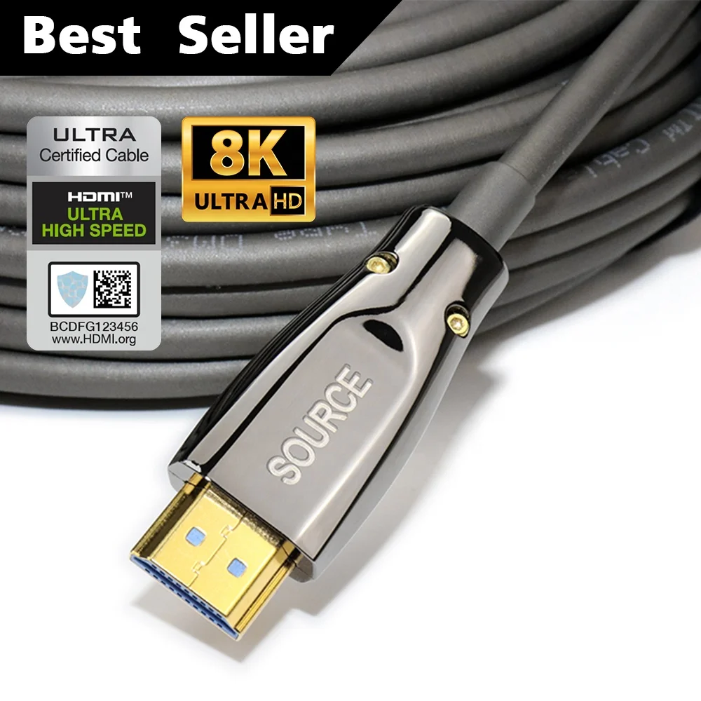 Фабричный Oem/Odm роскошный 8K Hdmi кабель штекер-штекер Hdmi 48 Гбит/с 10 м ультра длинный 2,1 в Hdtv кабель 3 метра волоконно-оптический Hdmi кабель