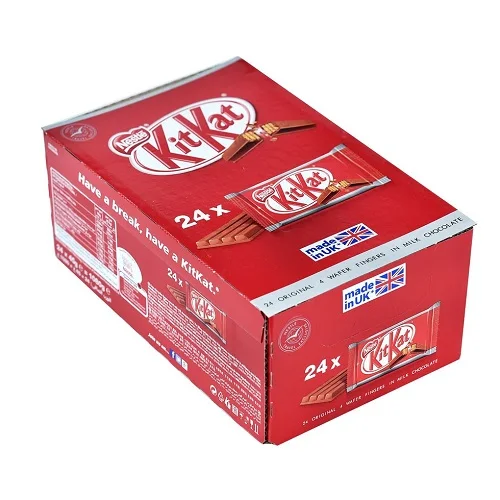 KIT KAT 4 FINGURES Full Box (Pack of 24) - Original German Origin