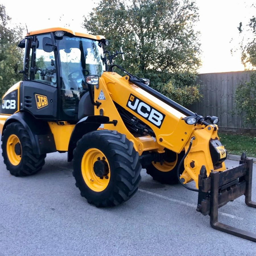 21 TELEHANDLER 75 hp 11100 JCB TM220 PIVOT STEER TELEHANDLER 2011