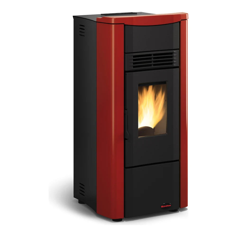 12kw Round shape Modern portable european  Wood Pellet Stove