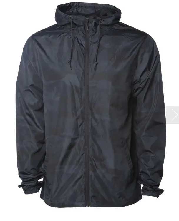 
Light and portable Windbreaker Jacket weather ready hooded windbreaker. 