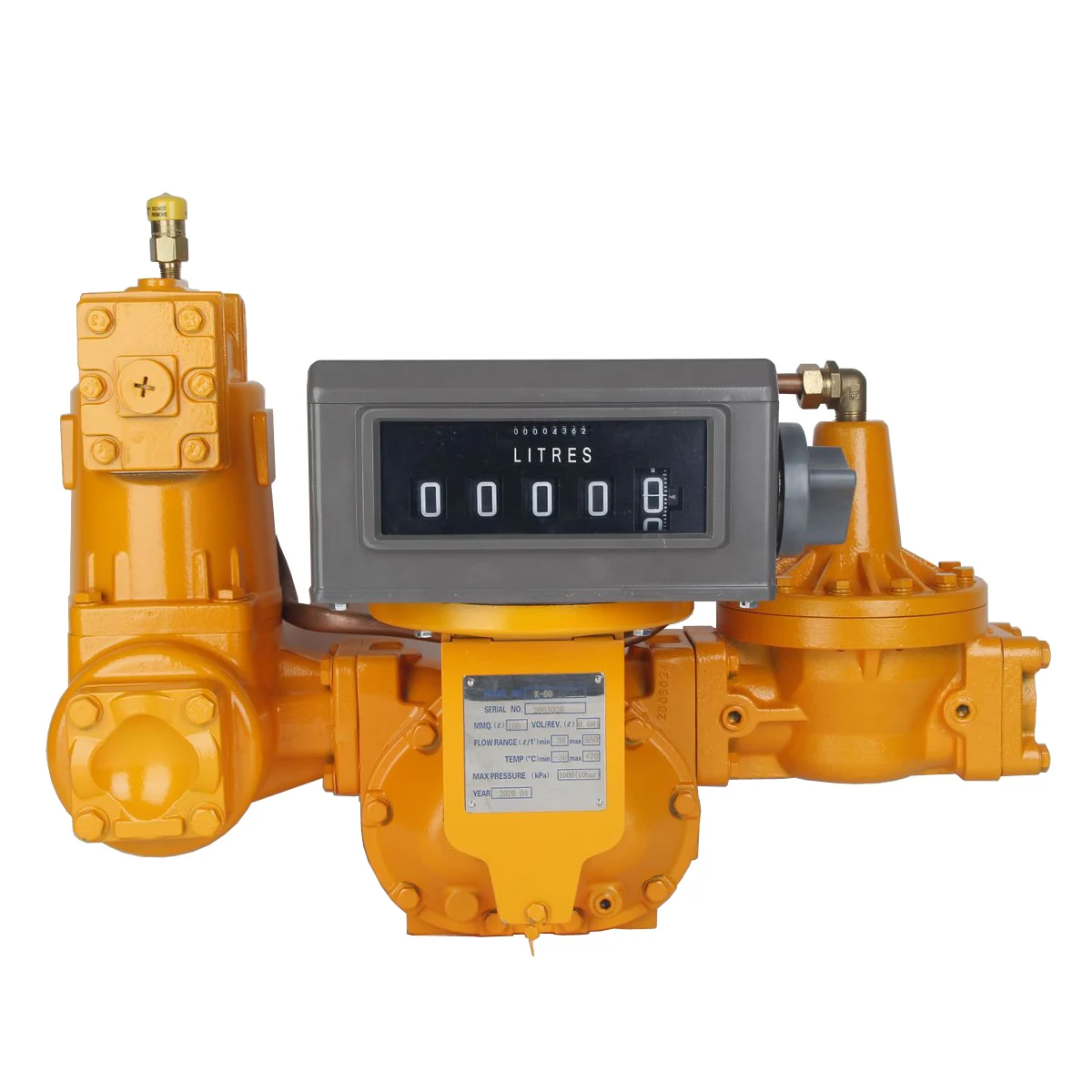 REDPLUM liquified LPG gas PD flow meter rotary positive displacement meter pd flow meter Diesel gasoline