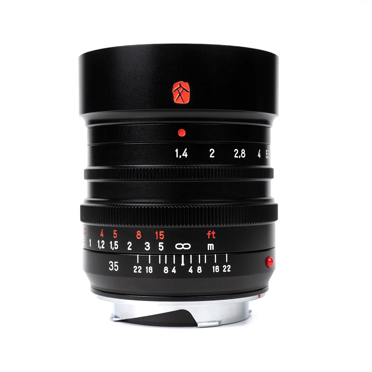 7Artisans 35mm F1.4 Prime Lens Full Frame Black Lei-ca M Mount For Lei-ca use adapter support Sony Canon Fuji Nikon