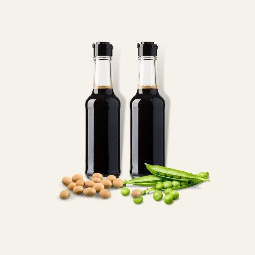 Темный соевый соус порошок без ГМО с низким содержанием натрия оптом соевые семена