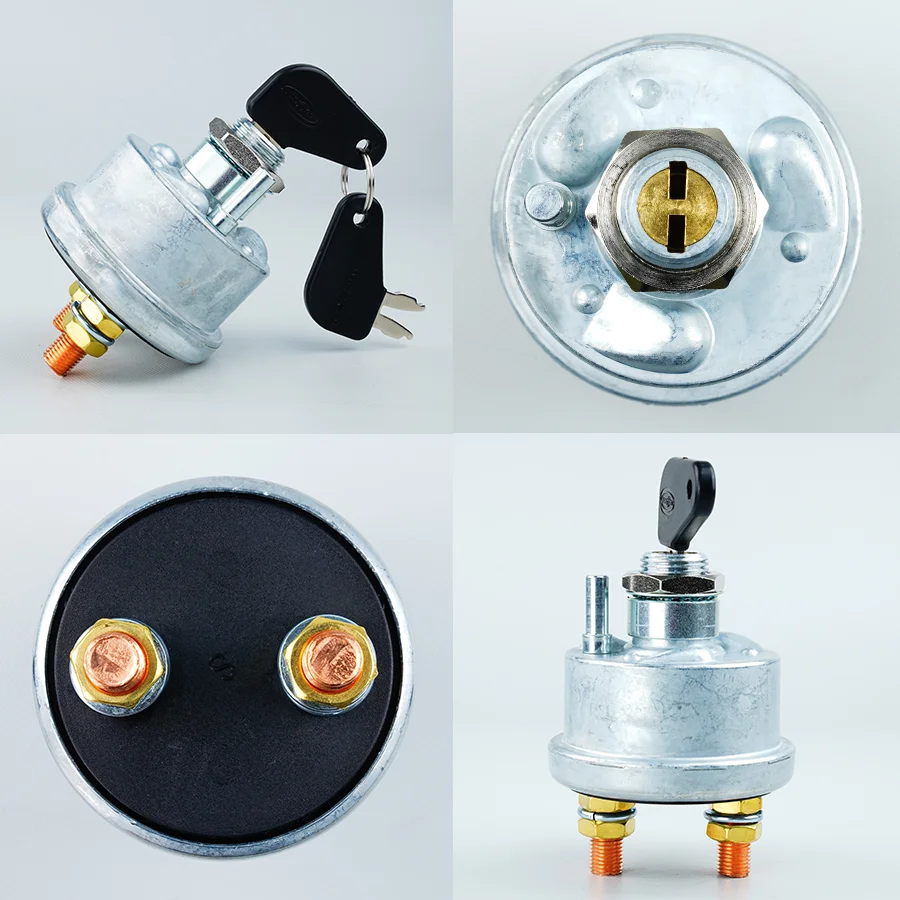 Battery Isolator Switch 250A / 450A SPST ON-OFF with Removable Key for 7N0718 replacement