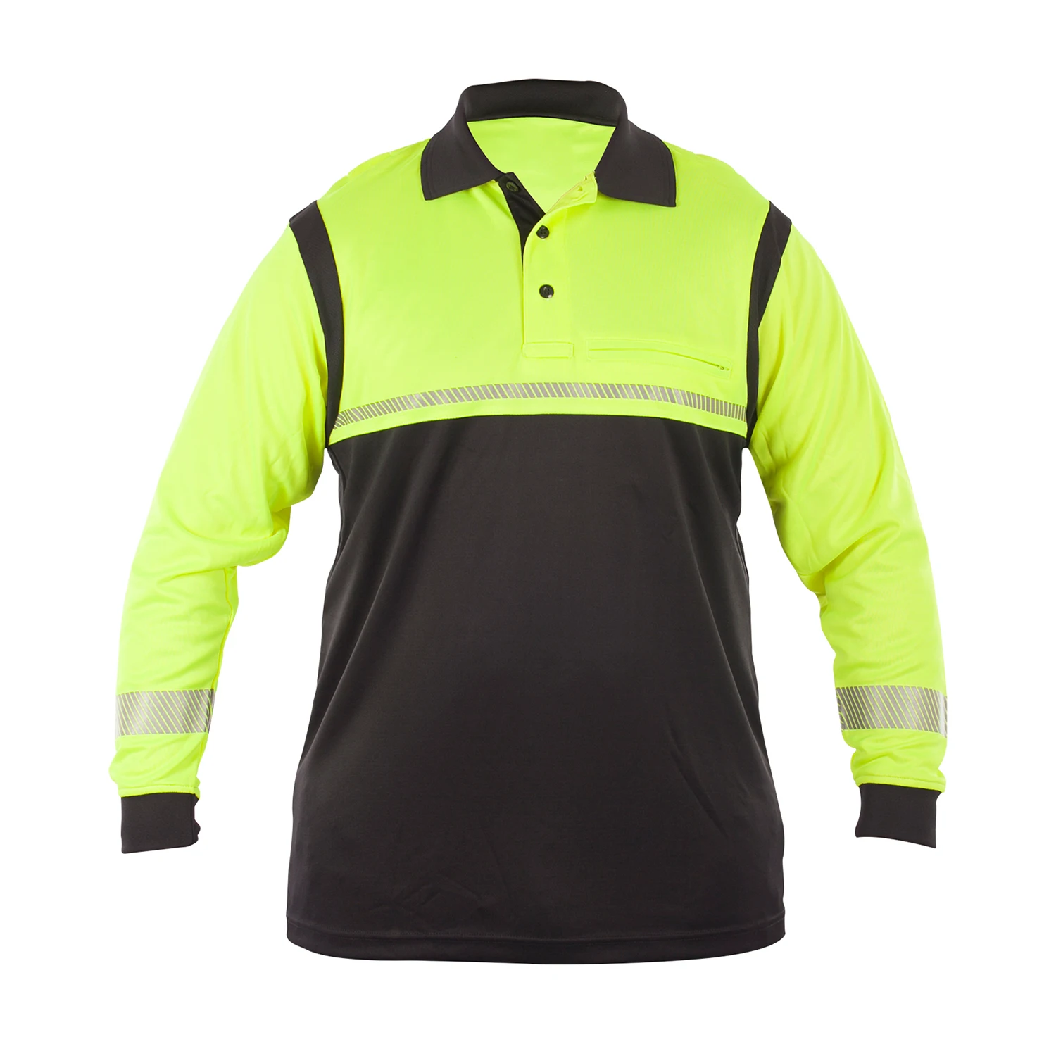 Белая/черная двухцветная рубашка безопасности из 100% полиэстера с короткими рукавами индивидуальная Униформа всех размеров и цветов