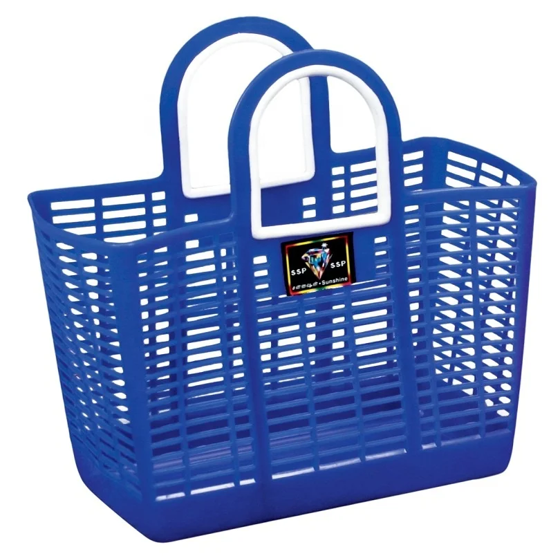 Unbreakable plastic basket