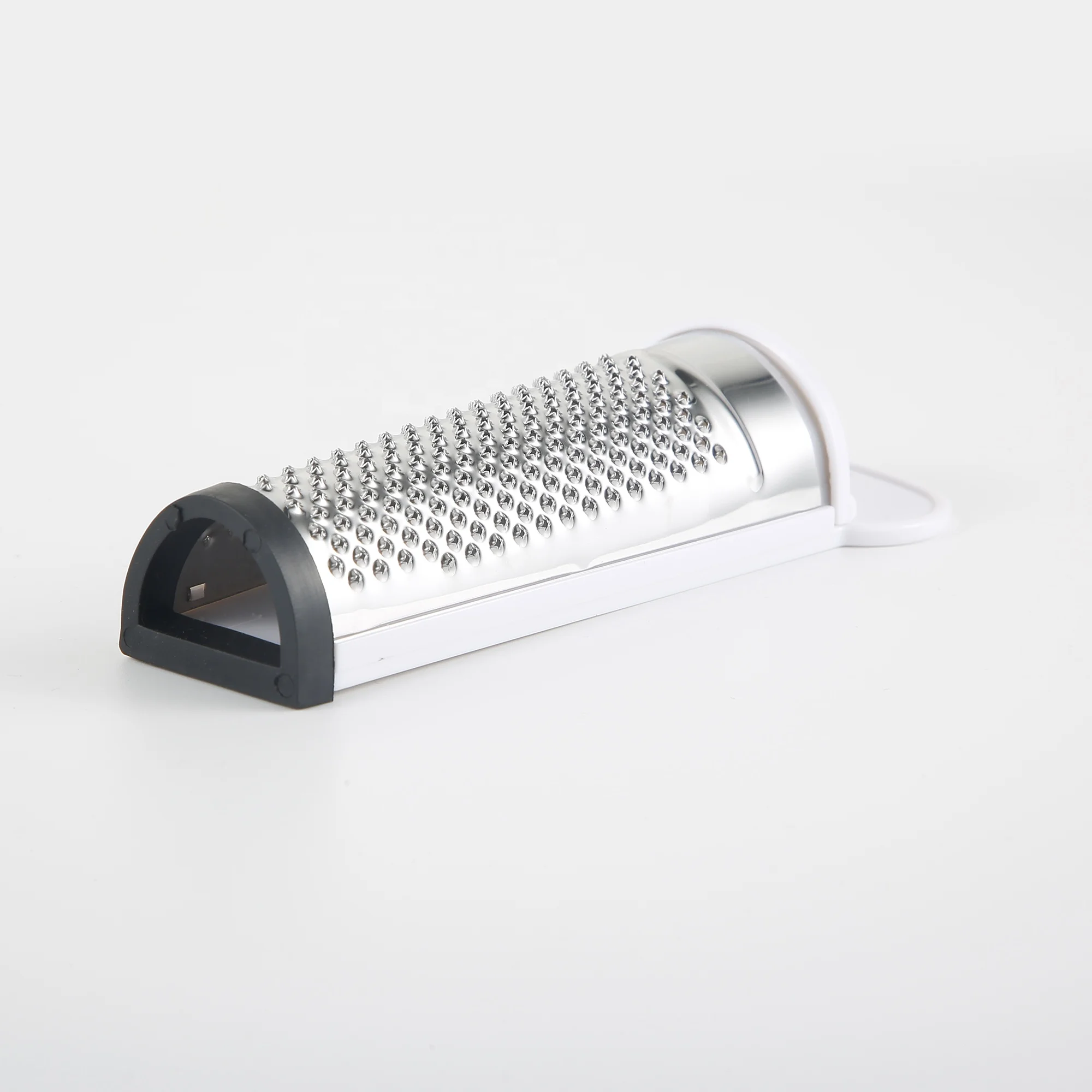 Breathtaking 304 S/S Nutmeg Grater with Plastic Back Side Foot for Food Parmesan Cheese Ginger Vegetables Lemon Garlic Chocolate