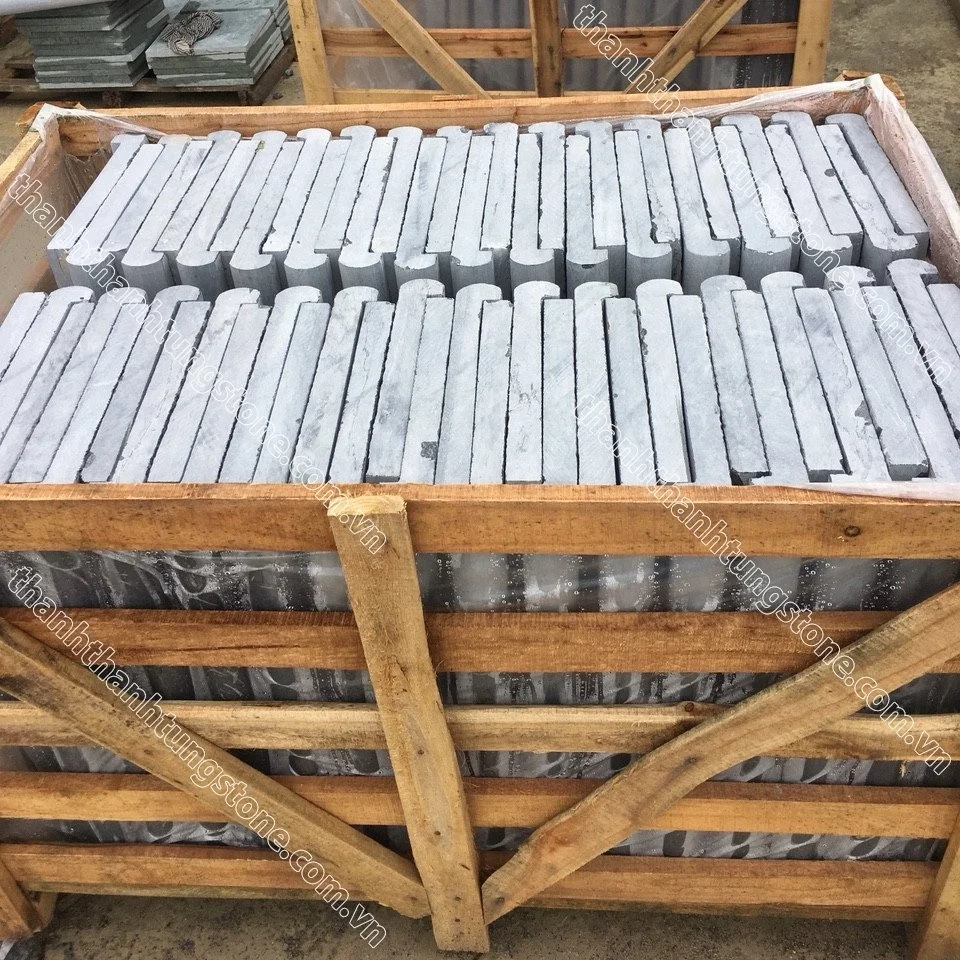 Bluestone Limestone Pool Price Pool Edge Coping Cheap Swim Pool Garden Tiles High Quality G633 Vietnam Limestone Hard Bullnose