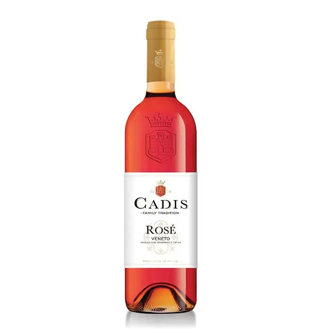 Italian rose wine - Rose Veneto - Cadis - Glass Bottle 0,75 - Color: Rose - Palate: Dry