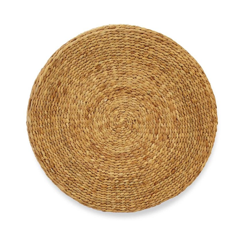 Hot Product Footstool Pouf Mix Of Seagrass Water Hyacinth Handicraft Interior Decoration Vietnam