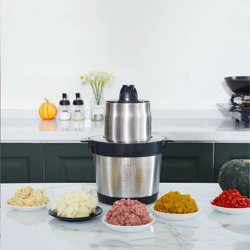 New kitchen products Large Capacity household food chopper electric meat grinder