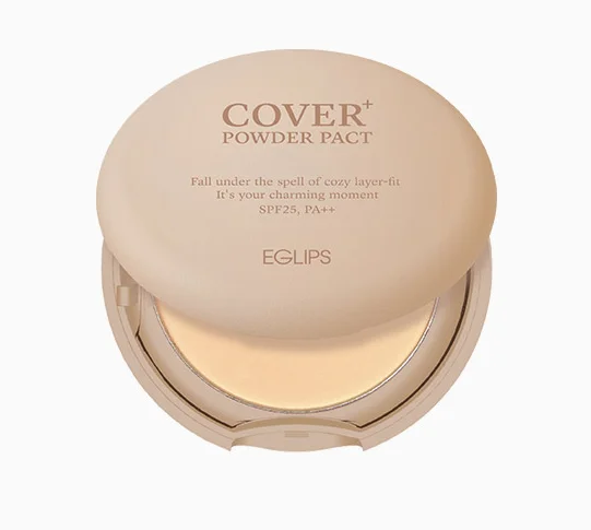KOREAN MAKEUP COSMETICS [EGLIPS] Cover Powder Pact