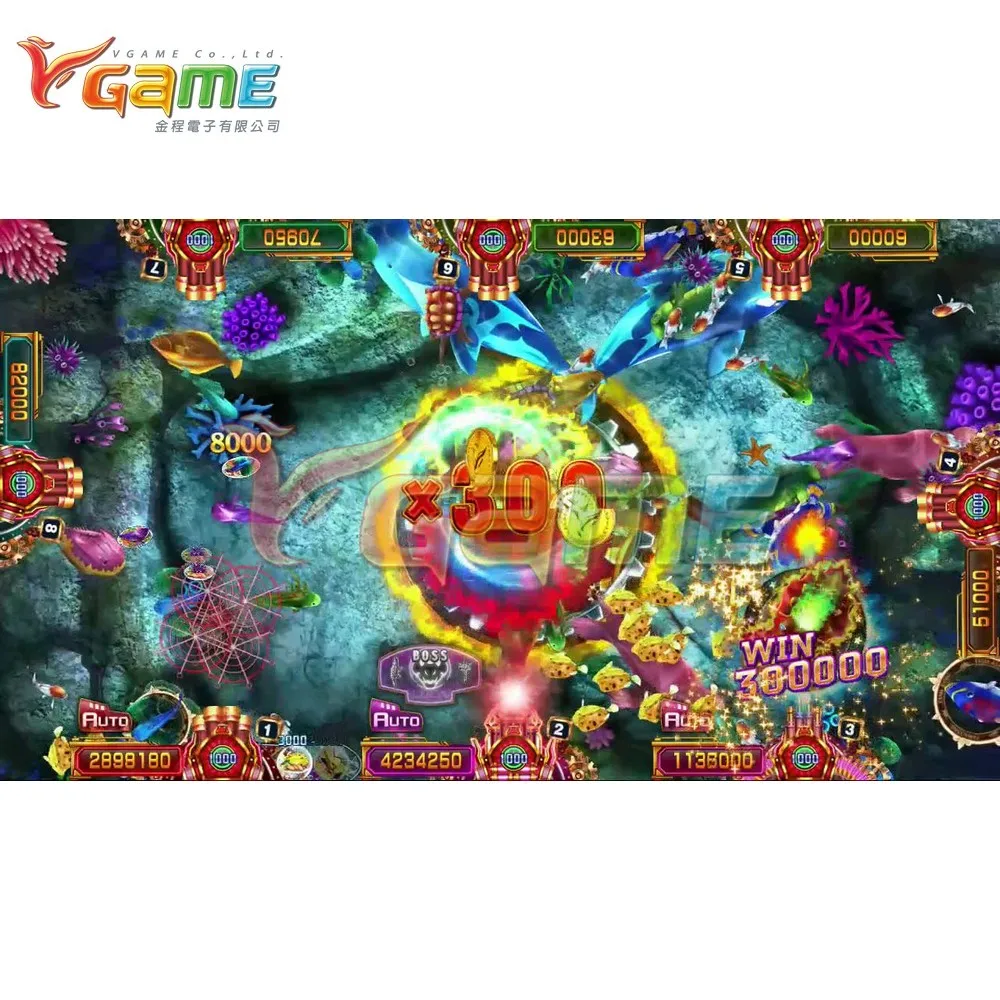 VGAME Seafood Paradise Fatal Harpoon Fish Arcade Game