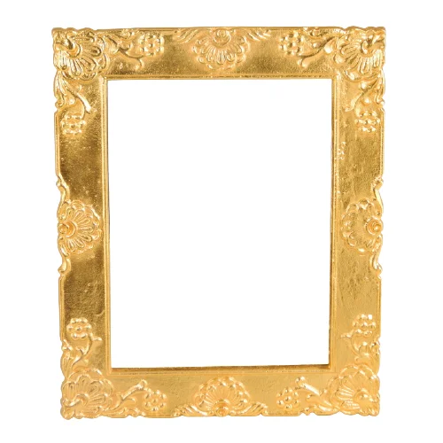 Standard Metal Frame Decorative Rectangular Shaped Golden Photo Frames Glass Photo Frame Customized Size In Bulk Quantity