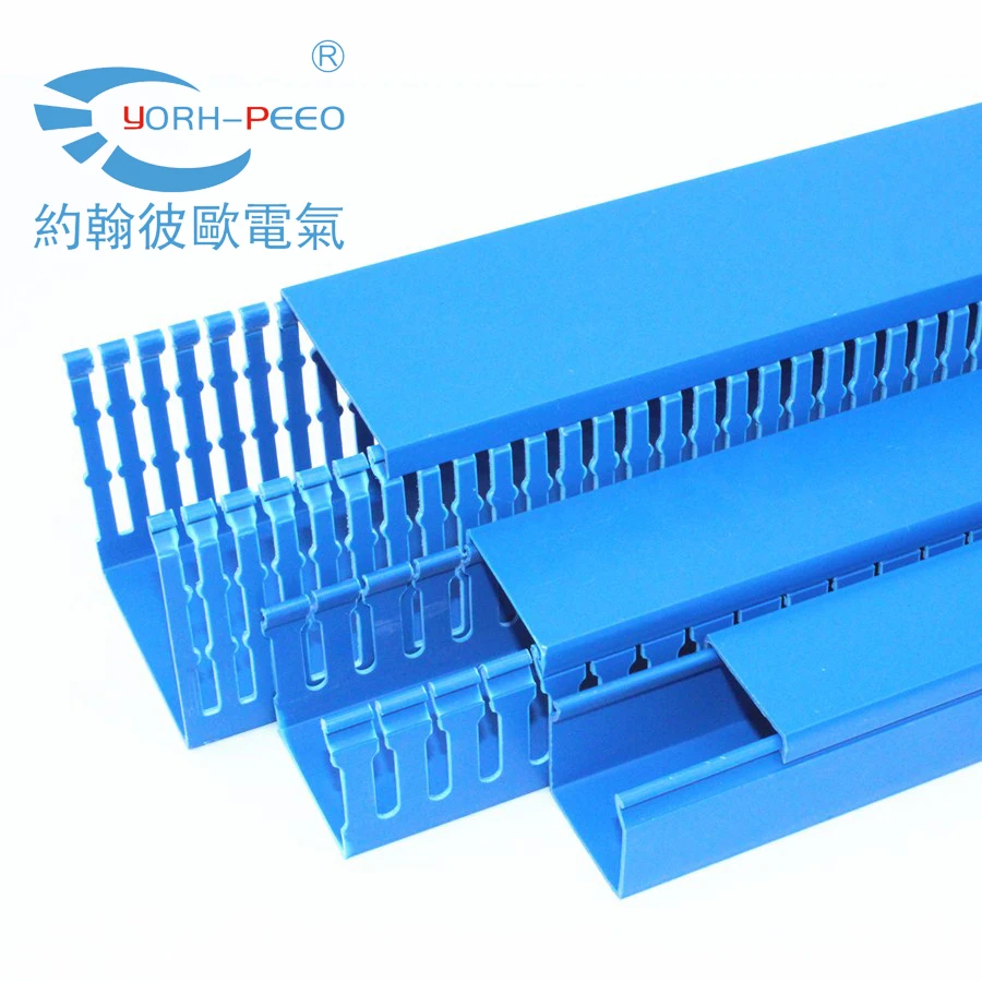 YORH-PEEO New Technology Professional Suppliers 50x100 55x50 Wiring Duct For Cable Protection