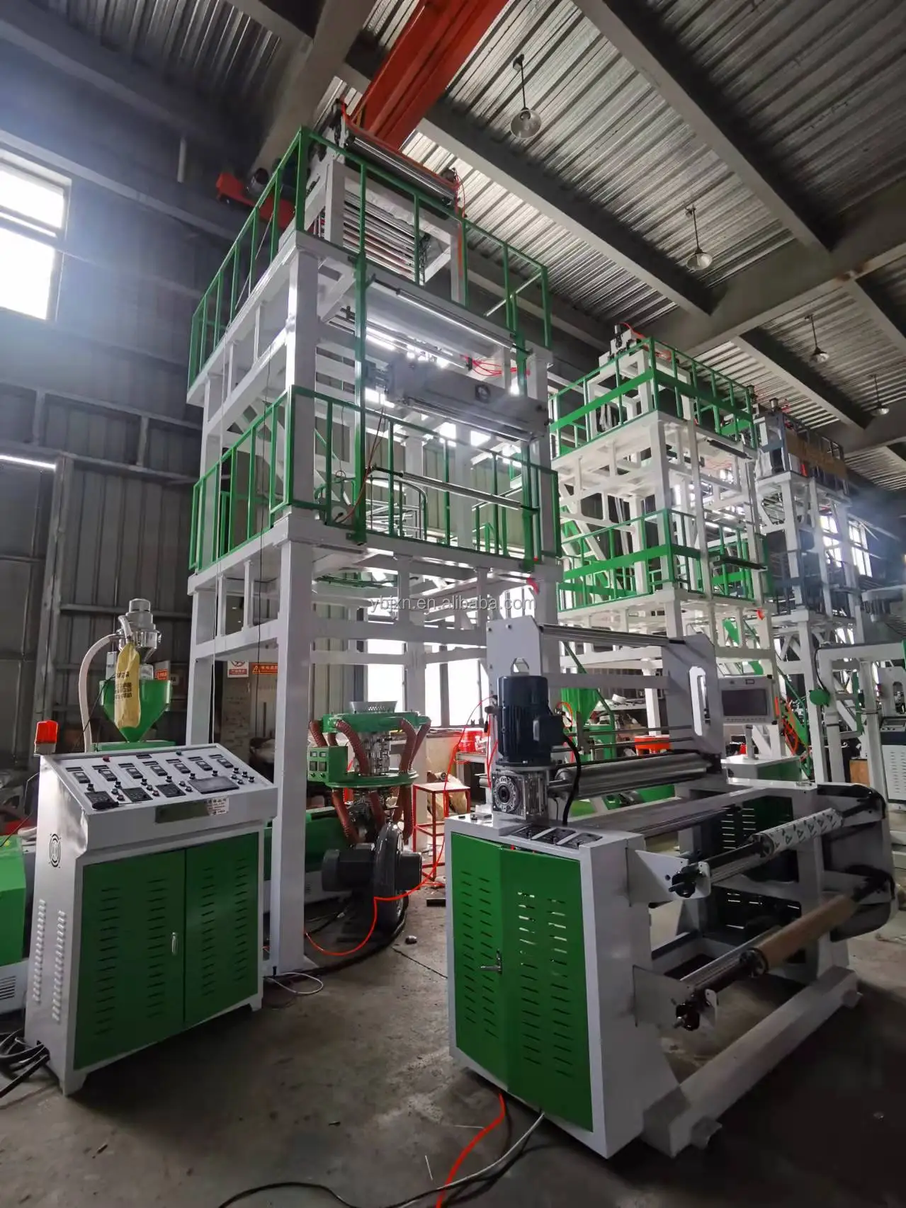 High Output High Speed  PE Plastic Film Blowing Machine