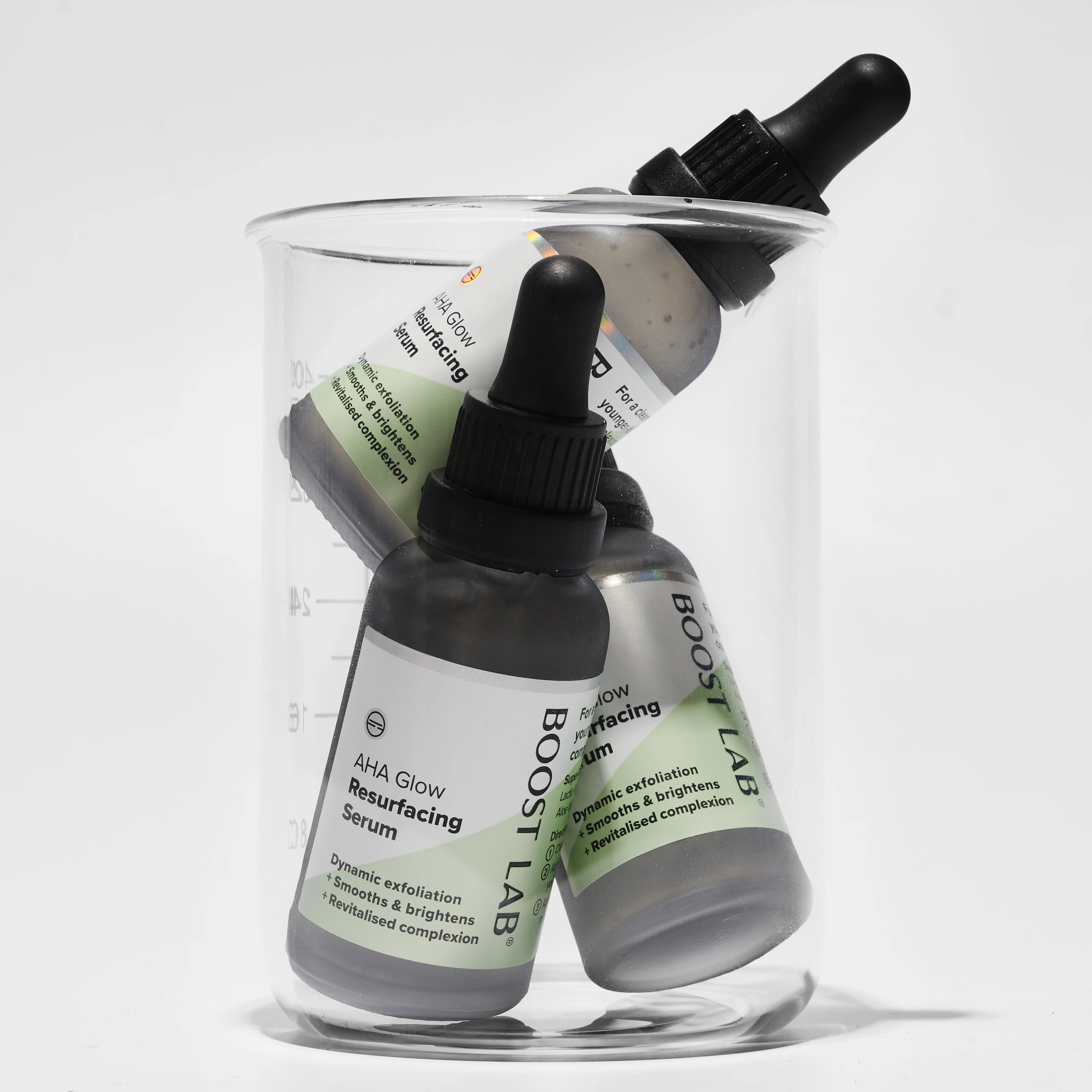 BoostLab 2D-Hyaluronic Hydro Boost Serum Deep Moisturization Bio-Hyaluronic Acid Pro-Vitamin B5