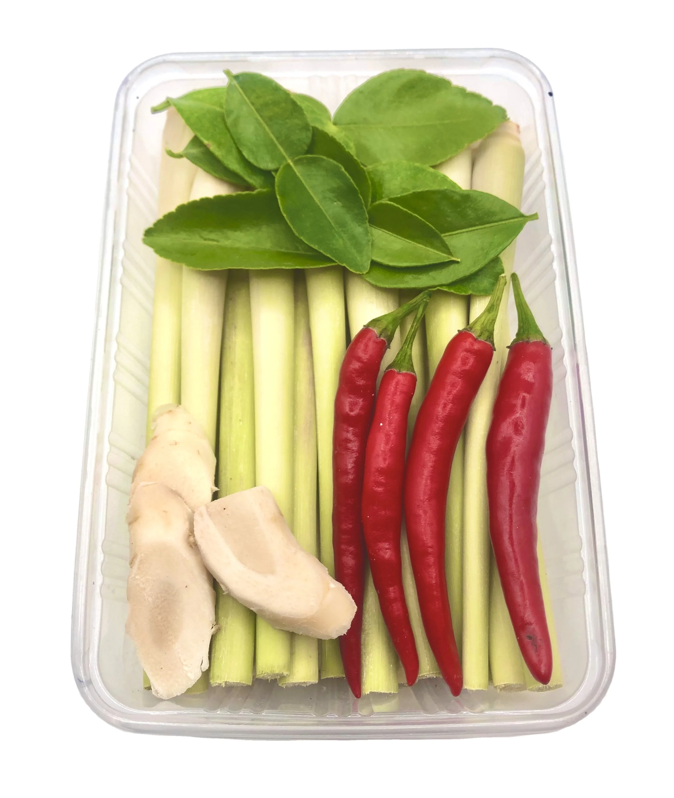 Galangal Herbs and Spices, other Fresh Vegetable from Tomyam set with all types of Herbs KT-fresh  (Thailand)