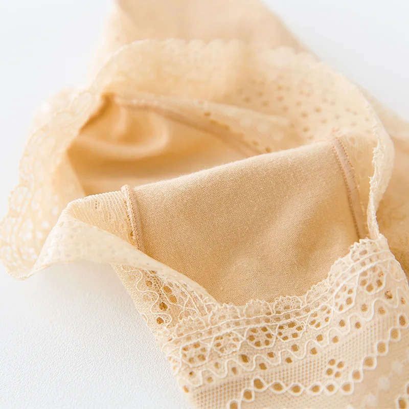 custom design spring women girls anti-skid lace low cut no show ladies liner socks invisible body stocking