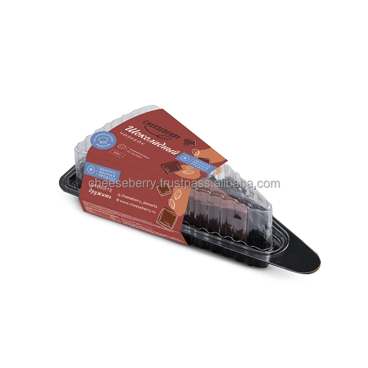 Высококачественный шоколадный замороженный сырный пирожный «чизер» 1 ломтик для продажи от производителя, замороженные десерты чизкейки