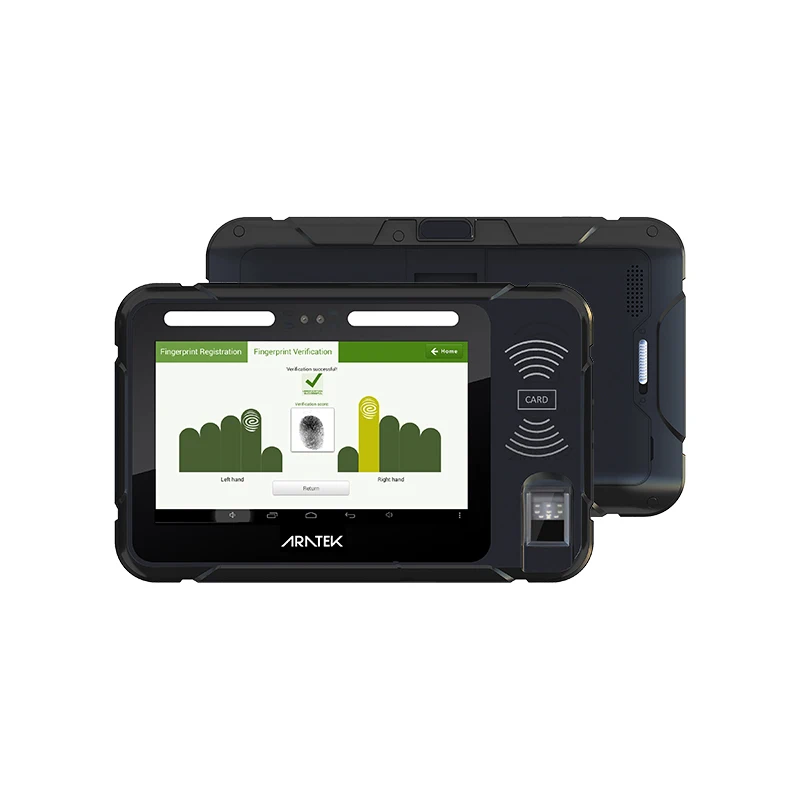 
Android Tablet Biometric Handheld Fingerprint Facial Recognition Tablet Shenzhen Aratek 