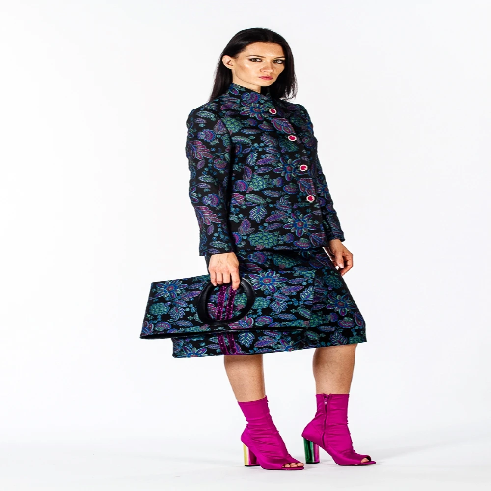 High quality made in Italy jacket for elegant women and for party, cocktail and wedding and formal events