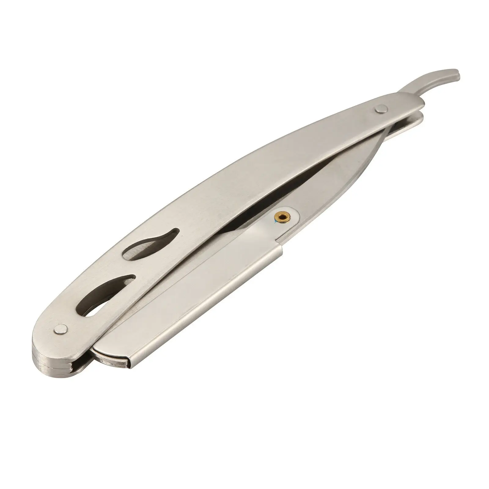 professional straight barber edge steel razors folding shaving knife