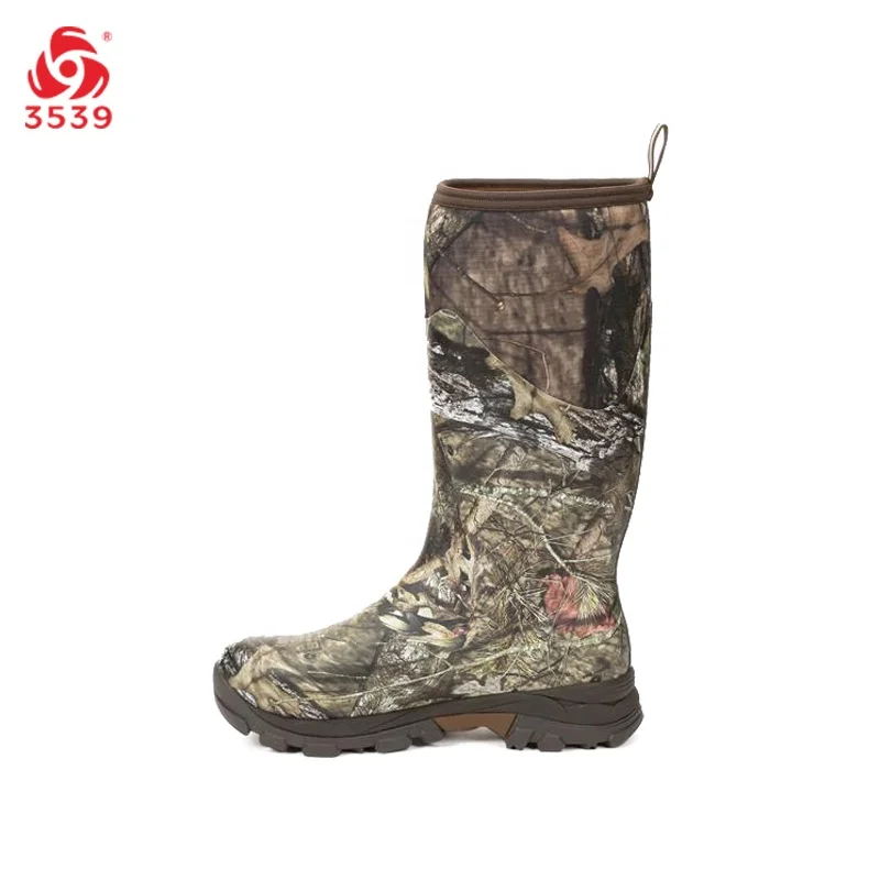 3539 OEM Mens Rubber Camo Neoprene Hunting Boots