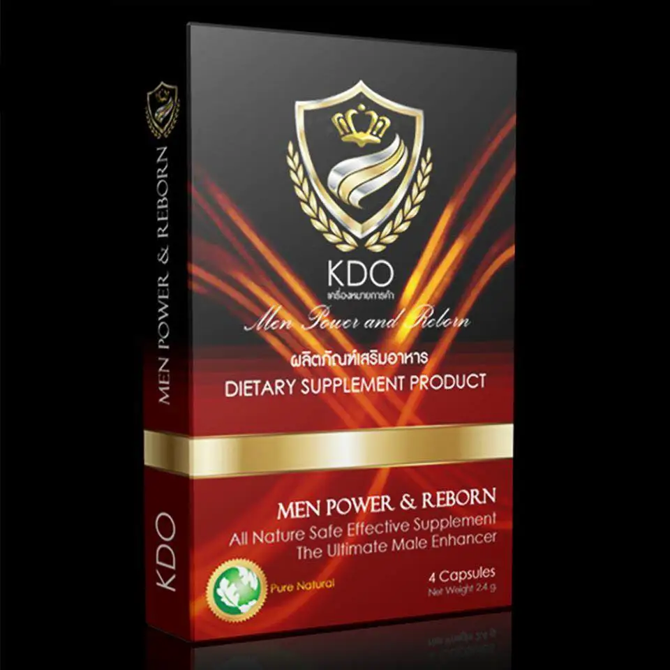 High Quality Product Herbal supplement KDO for Improve Men Power and Reborn in Capsules from Thailand