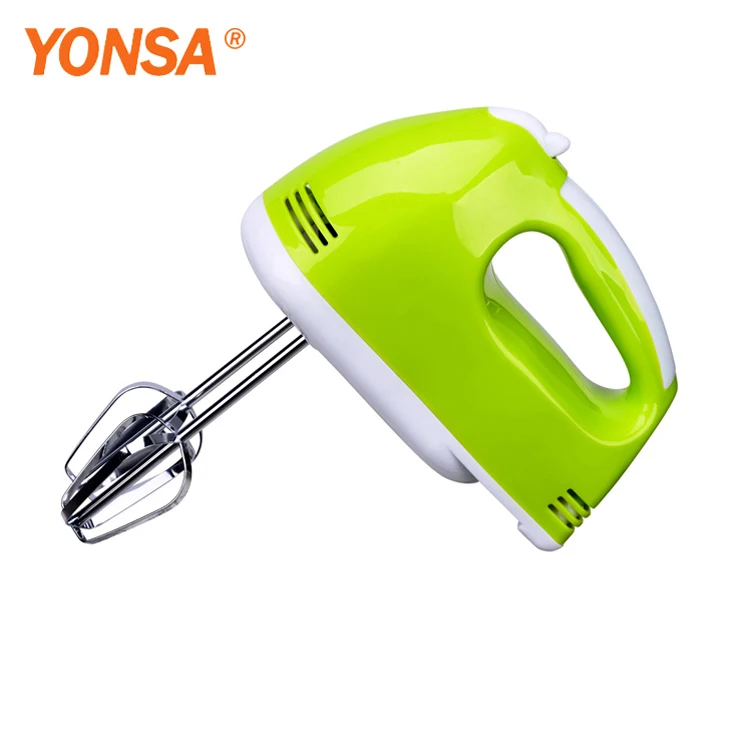 Yonsa Household Electric Handheld 7 Speeds Cake Beater Ejector Button Egg Whisk Blender Home Kitchen Food Mixer Beater
