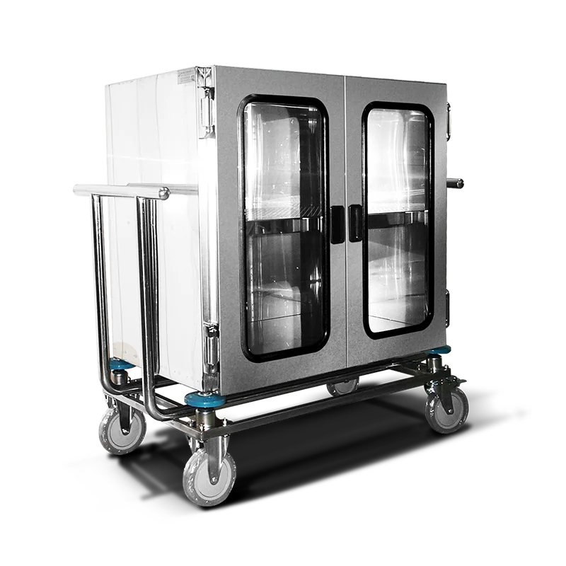 Амортизирующий азотный сухой шкаф с колесами