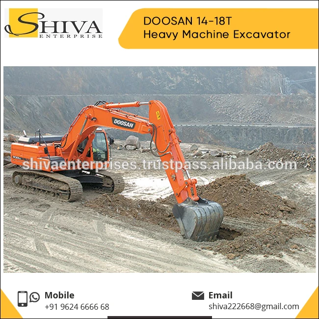 Competitive Price Doosan Excavator for Construction Works